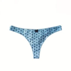 Cetak Kapas Spandex Thong