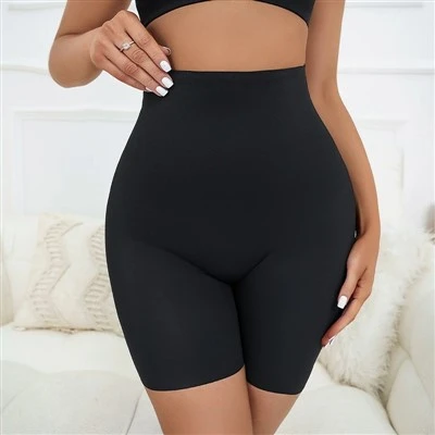 Seluar Bentuk Plus Saiz Wanita Postpartum Pemulihan Postpartum High-Waisted-Lifting-Control-Control Sexy Seeking Shorts Shorts